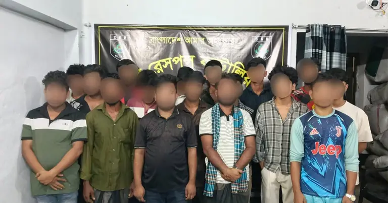 টেকনাফে উদ্ধার হওয়া ১৭ জন